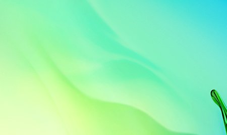 Ondas fluidas em verde e azul — movimento com intenção